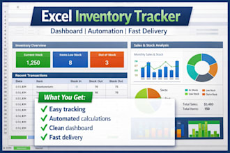 build a professional excel inventory management system