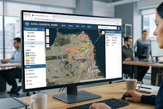 build interactive web gis maps geospatial web applications using mapbox leaf