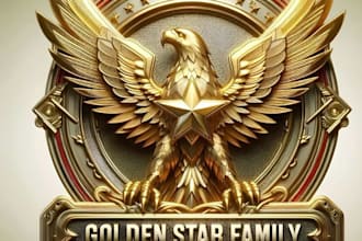 design an amazing military, armory, tactical patch logo