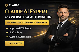 setup claude ai expert for website development and automation web app