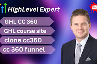 setup course creator 360 courses cc360 landing page sales funnel cc360 community