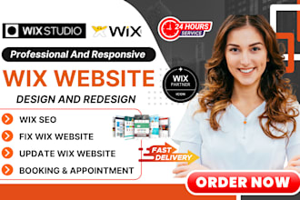 wix website redesign wix website design wix website edit, fix,update wix website