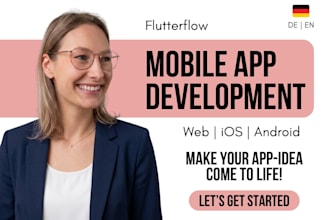 build your flutterflow app with ios and android deployment