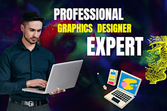 be expert graphic designer for quality designs
