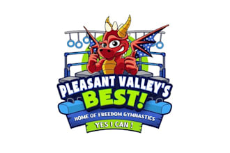 design inventive pleasant valley best logo