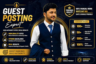provide high quality guest posting with dofollow backlinks