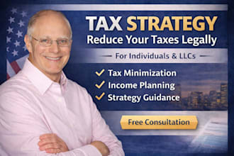 create a tax strategy to reduce your taxes