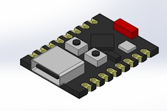 do 3d product design pcb enclosures and rendering in solidworks