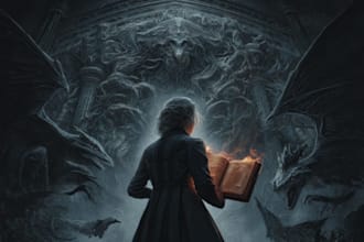 create a horror or fantasy character art