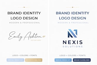 do design a brand identity logo