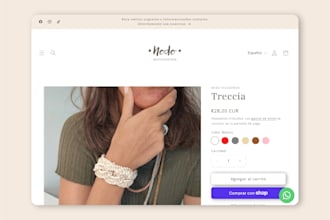 design a custom shopify store for your brand