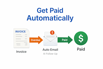 set up an automated invoice reminder system for you