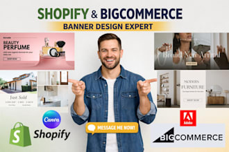 do shopify bigcommerce banner design high converting ecommerce website banners