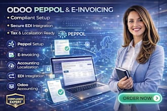 do odoo peppol setup e invoicing and accounting localization