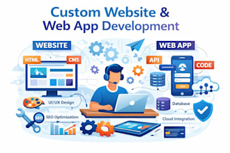 develop websites, webpages, webapps