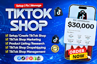 setup tiktok shop fix tik tok dropshipping tiktok shop marketing tiktok ads