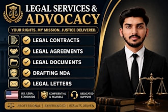 draft legal contracts, legal agreements, nda, and documents