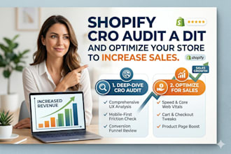 audit your shopify store cro optimize it to boost sales