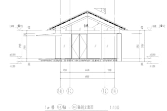 draw architectural 2d floor plan drawing and conversion
