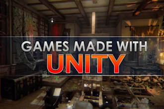 develop stunning 3d unity games, custom scripts and gameplay