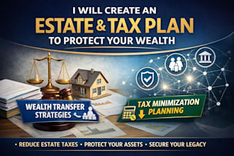 create an estate and tax plan to protect your wealth