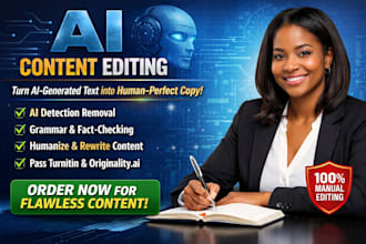 detect, edit and humanize ai generated content