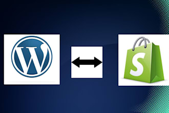 migrate order history and product from wordpress to shopify