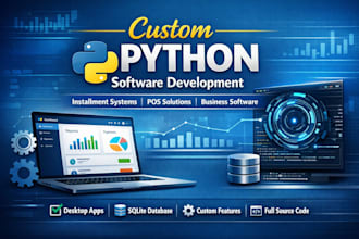 create custom business software in python