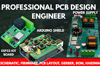 design professional pcb layout and schematic in altium kicad easyeda