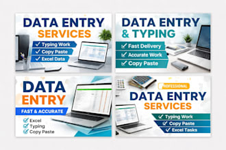 do professional data entry, copy paste, and fast typing work