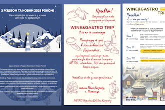 professional and eye catching poster design