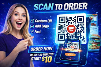 generate a custom qr code design with your logo in 30 minutes