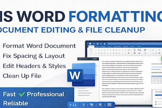 do ms word formatting document editing and file cleanup