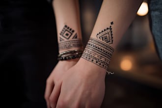 design traditional and modern tribal tattoos