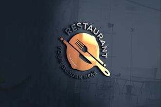 design a logo for your restaurant, cafe, or food business