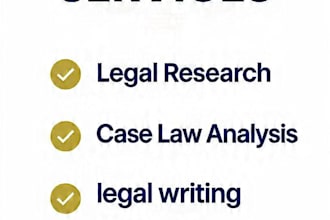 do legal research and case law analysis