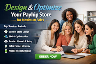design and optimize your payhip store for maximum sales