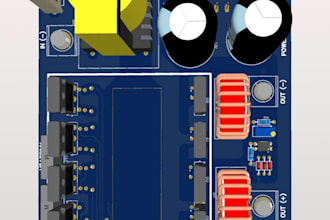 do pcb design, schematic, bom, power electronics, dc dc converter, power supply