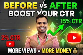 create clickbait youtube thumbnail hooks to boost CTR