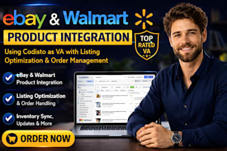 integrate products ebay walmart va services using codisto for bulk upload