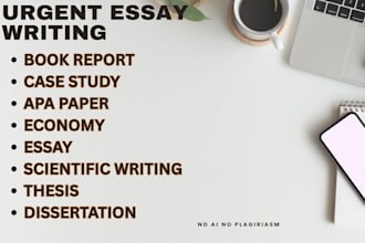 write case study analysis,book report,apa paper, scientific writing, essay