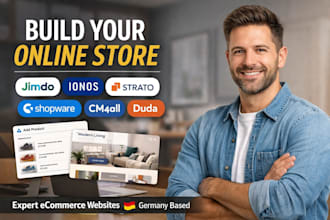 build jimdo ionos strato shopware cm4all siquando duda wix website store design