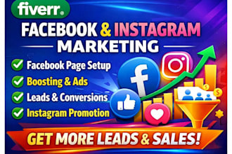 do facebook page setup ads campaign marketing boost sales