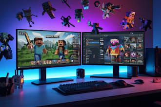 create custom plugin, mod, hytale blockbench 3d models and minecraft text