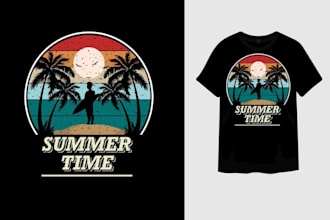design t shirt design for tour travel adventure resort