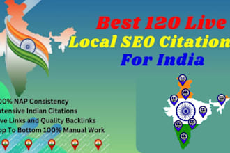 do 100 indian local SEO citation
