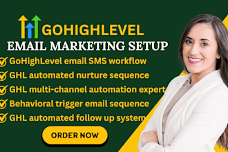 build gohighlevel automation workflow, email and SMS sequences