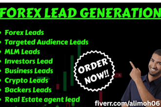 provide investors leads, ledger targeted forex leads, hot forex recovery leads
