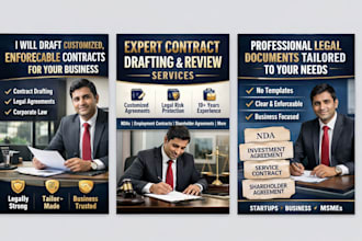 draft customized, enforceable contracts for your business