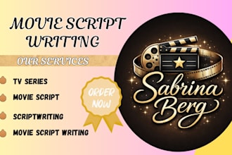write a standard movie script
